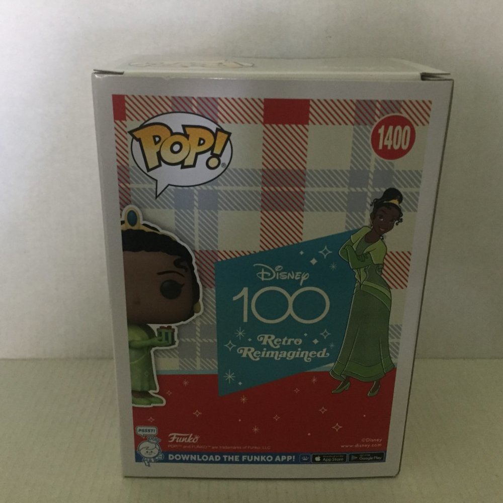 NEW Disney 100 Retro Tiana Funko Pop Figure #1400 - Picture 4 of 8